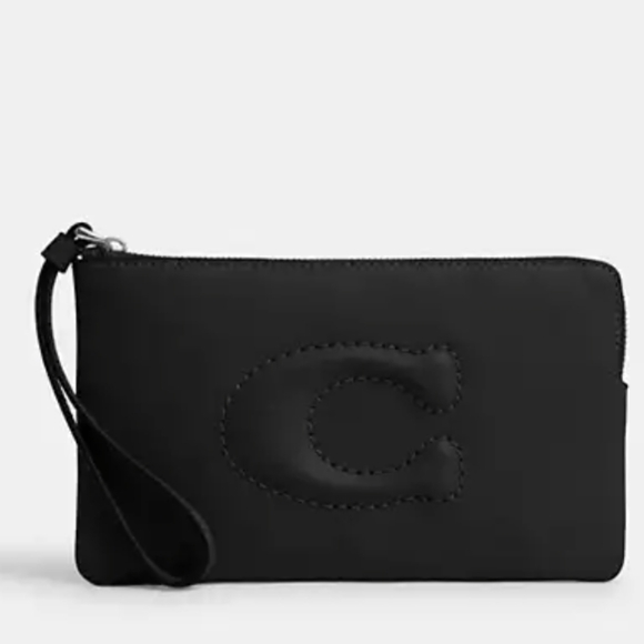 Coach...Large Corner Zip Wristlet - Picture 2 of 4